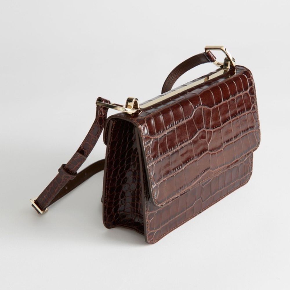 & Other Stories Croc Bag